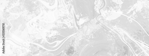 Panel kuchenny z motywem white marble pattern texture and ink natural background.