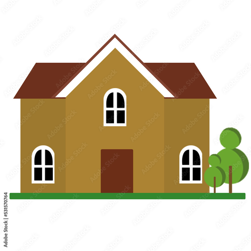 flat design house vector graphic illustration suitable for storybooks, web design and motion videos, presentation videos and more flat design house vector graphic illustration suitable for storybooks, web design and motion videos, presentation videos and more