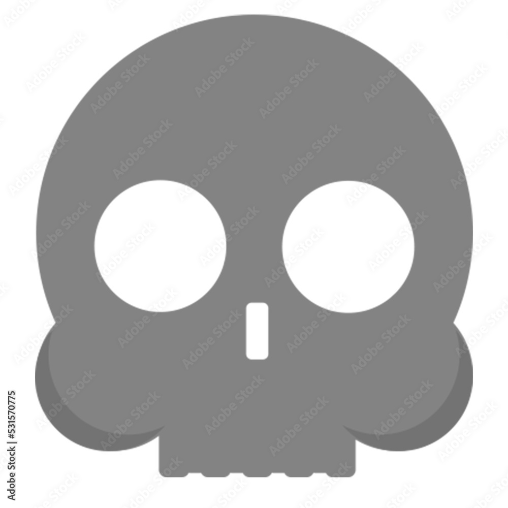 Flat design skull vector graphic illustration suitable for storybooks, web design and motion videos, presentation videos and more Flat design skull vector graphic illustration suitable for storybooks, web design and motion videos, presentation videos and more