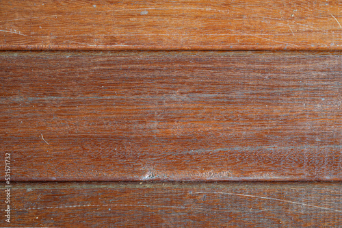 Plank wood table floor with natural pattern texture background.