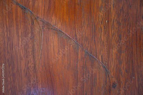 Plank wood table floor with natural pattern texture background.
