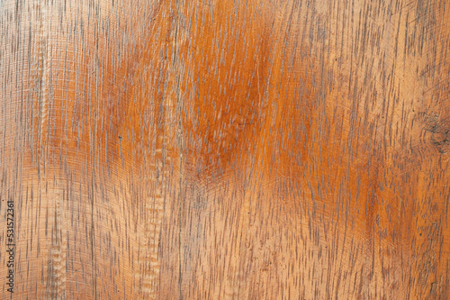Plank wood table floor with natural pattern texture background.
