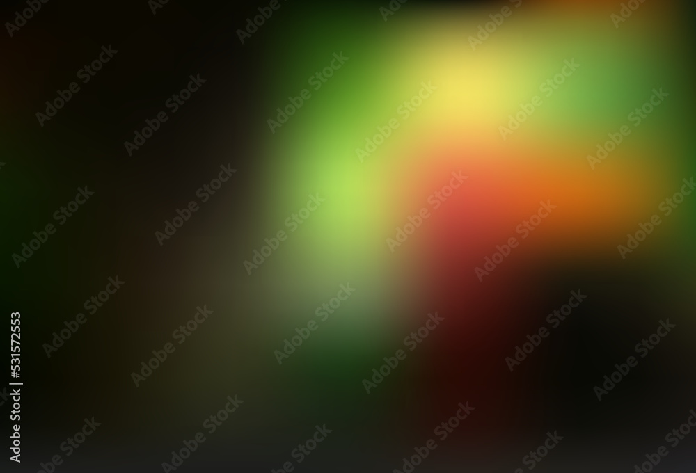 Dark Yellow, Orange vector abstract template. Dark Yellow, Orange vector abstract template.