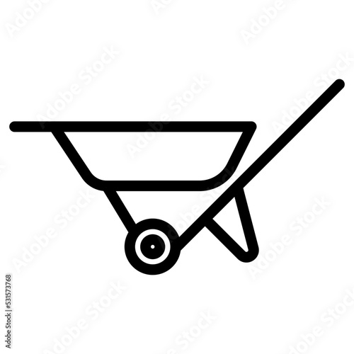 sand trolley icon