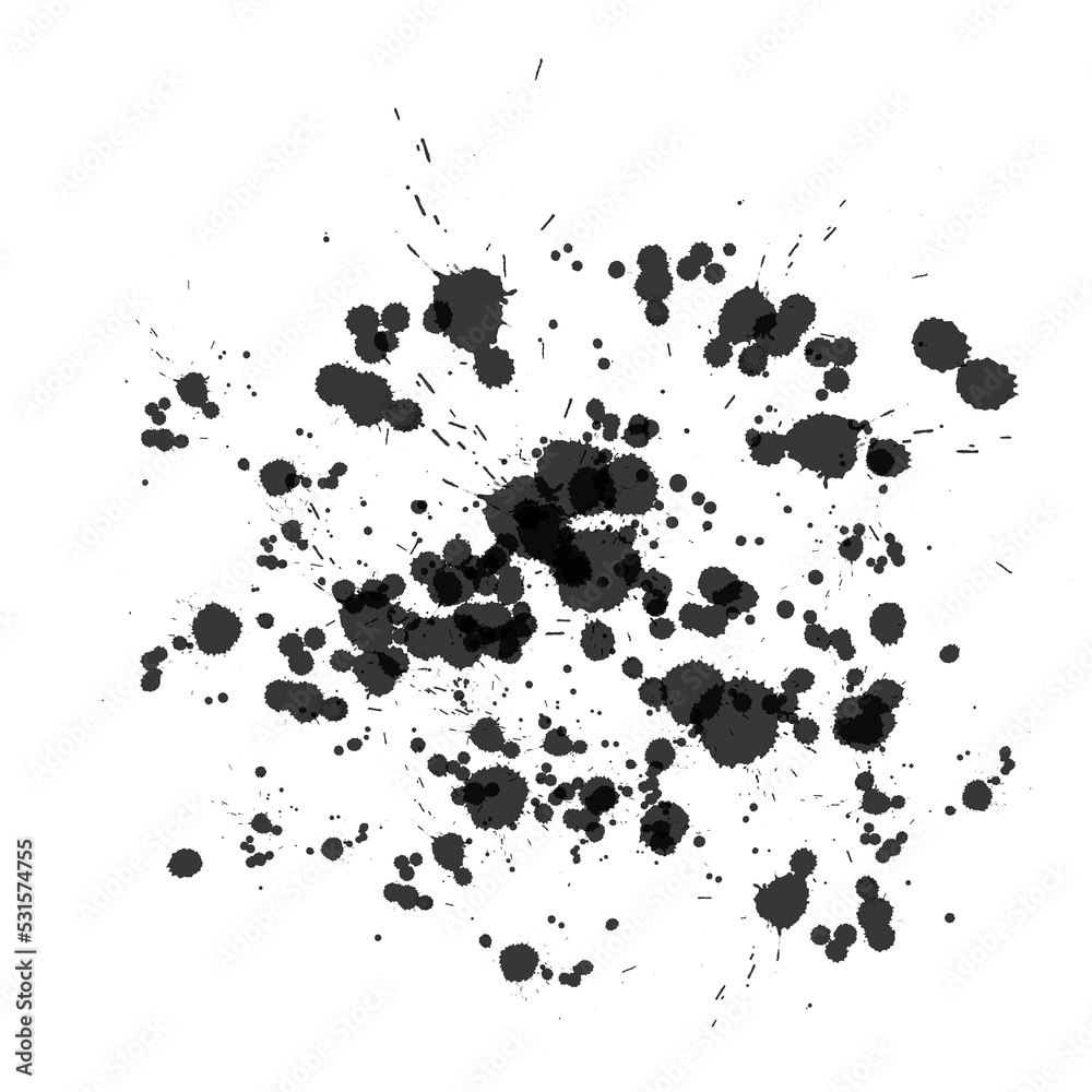Black Splatter Paint Splash Black Splatter Paint Splash