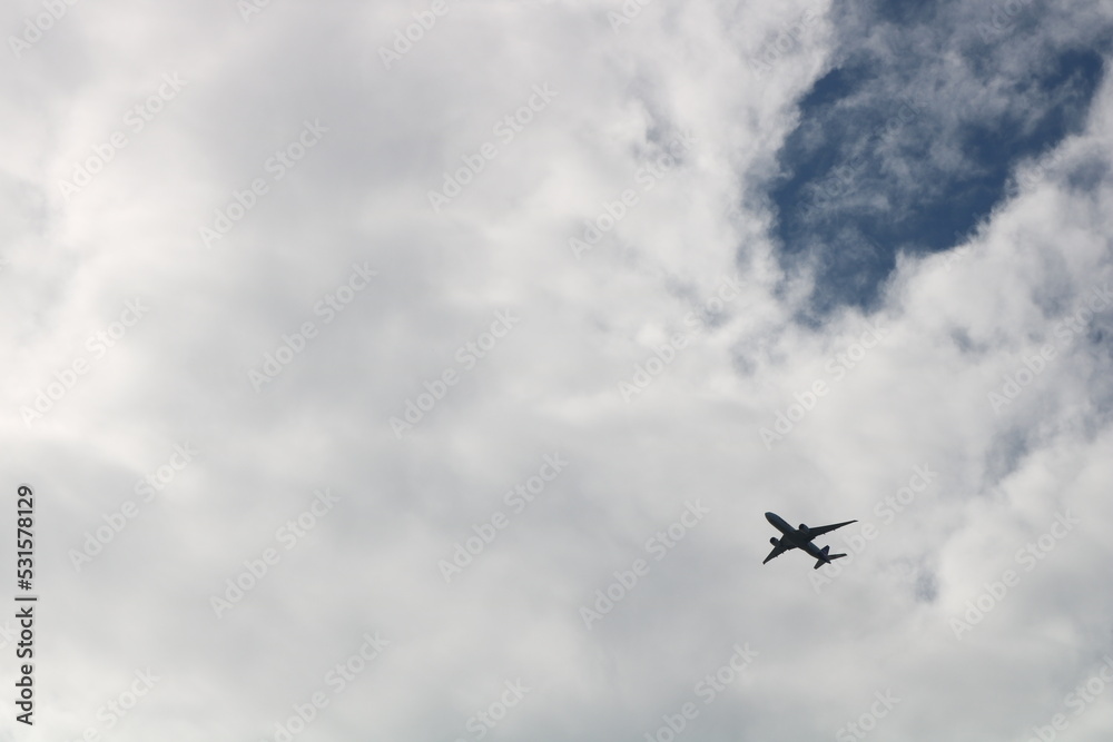 airplane in the sky airplane in the sky