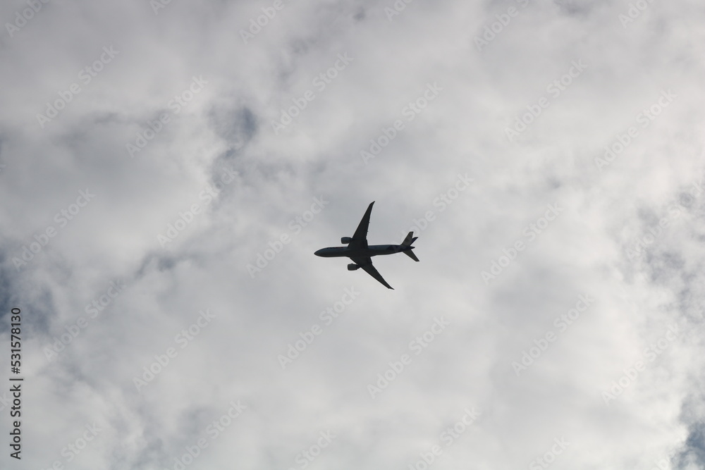 Fototapeta premium airplane in the sky