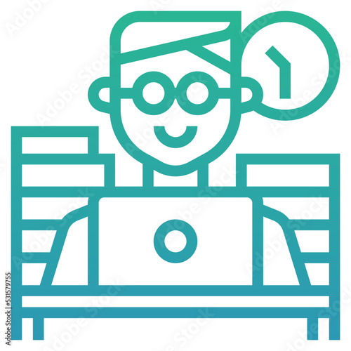 diligent work icon