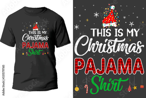 This is my christmas pajama shirt design.