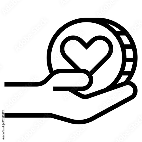 give donation icon