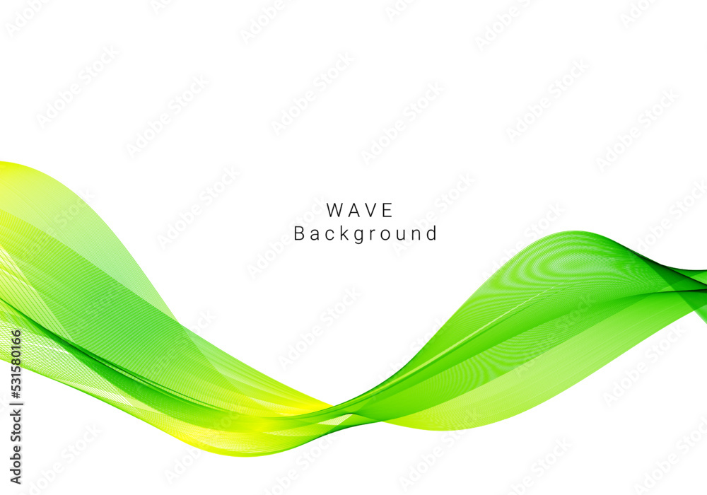 abstract green wave background abstract green wave background