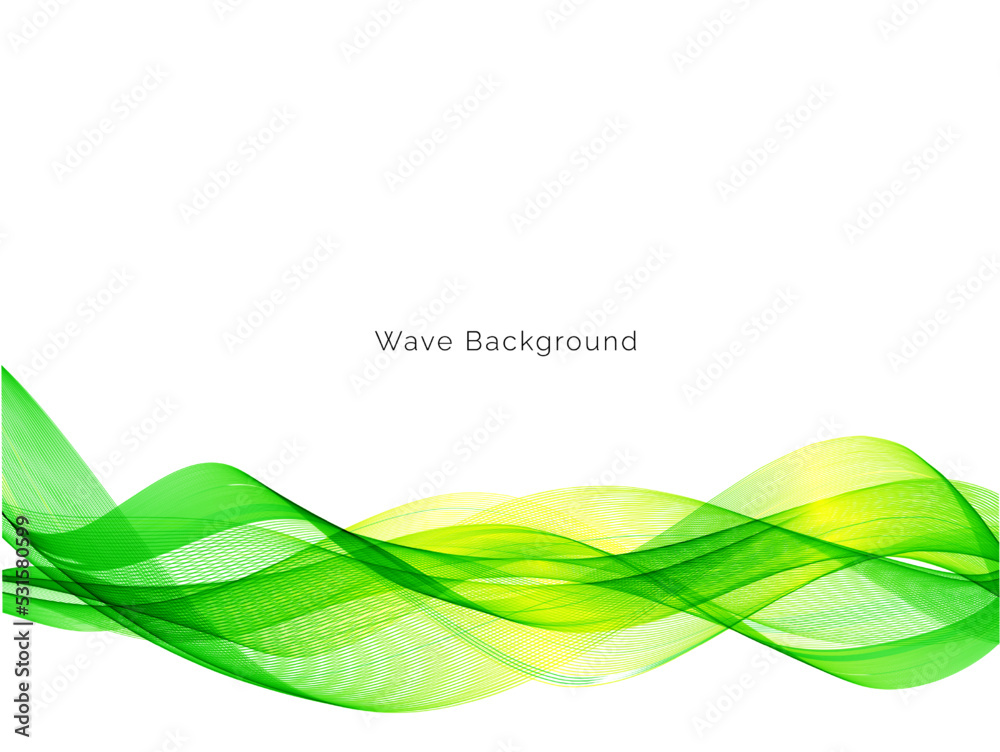 abstract green wave background abstract green wave background