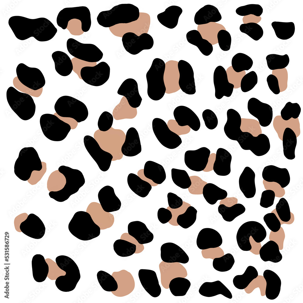Transparent Leopard print Transparent Leopard print