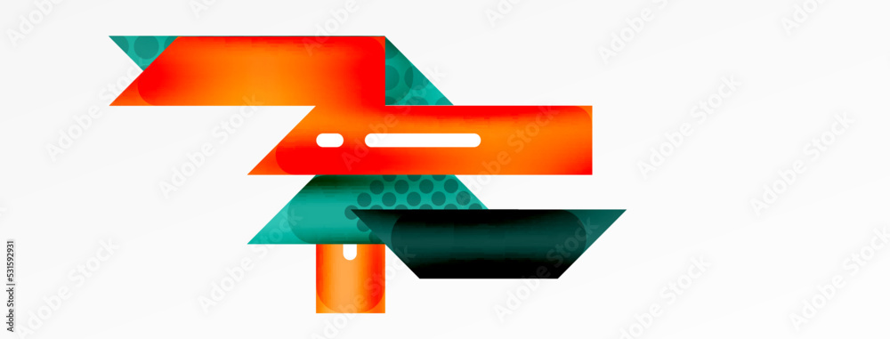 Background minimal geometric composition. Lines design vector illustration for wallpaper banner background or landing page Background minimal geometric composition. Lines design vector illustration for wallpaper banner background or landing page