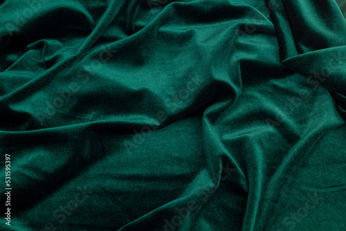 velvet texture banner background, blue-green dark turquoise color, expensive luxury, fabric, material, needlework, sewing, wallpaper, fabric background