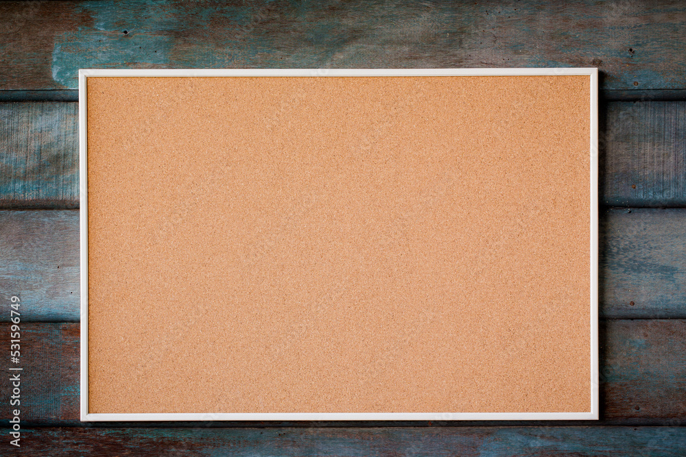 Fototapeta premium abstract blank cord board for paper note pin. picture for add text message or design website. sticker note