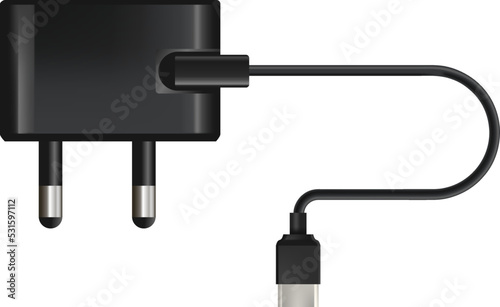 Charger for phone or electric appliances vector