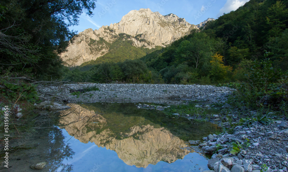 landscape sutjeska national park, Bosnia and Herzegovina