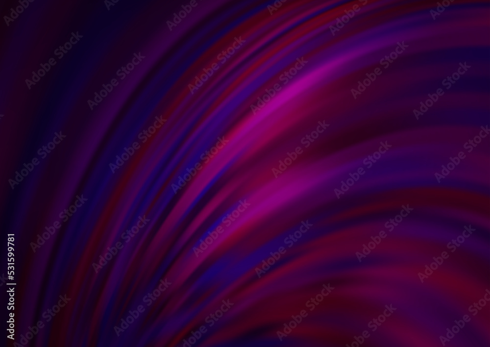 Dark Purple vector template with bubble shapes. Dark Purple vector template with bubble shapes.