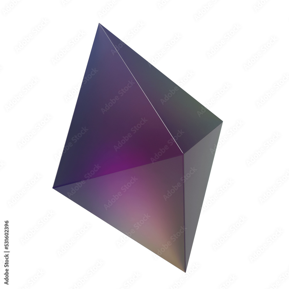 3D Diamond Shape