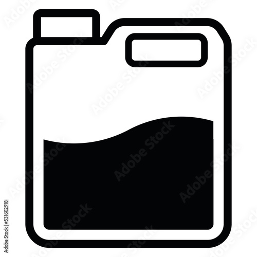 Icon drinkware gallon of water