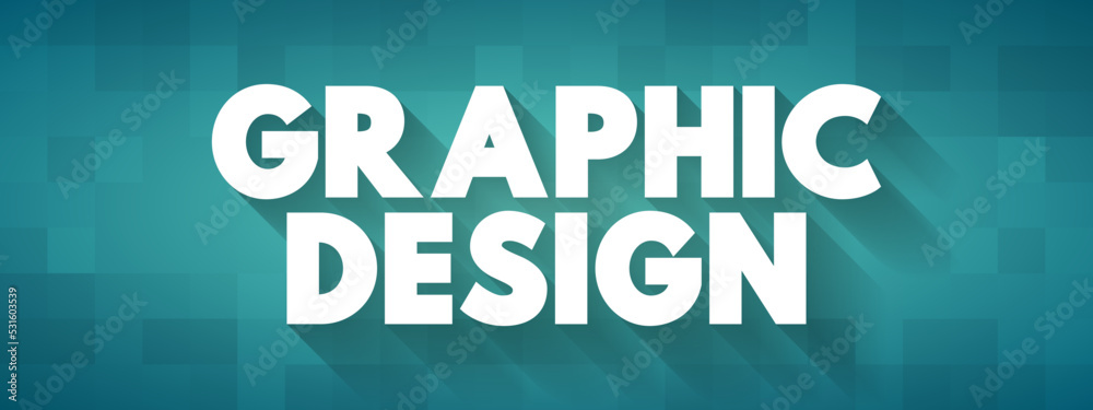 Graphic Design is a profession, applied art and academic discipline whose activity consists in projecting visual communications, text concept background