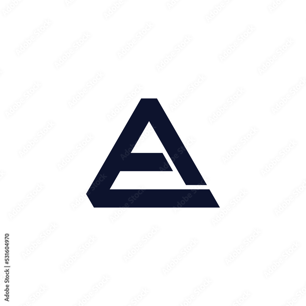 letter ta triangle geometric simple logo vector letter ta triangle geometric simple logo vector
