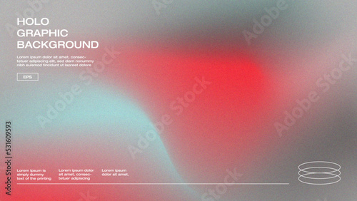 Trendy Gradient grainy texture. Soft gradient backdrop with place for text. Vector illustration for your graphic design, banner, poster, website background, smartphone background etc