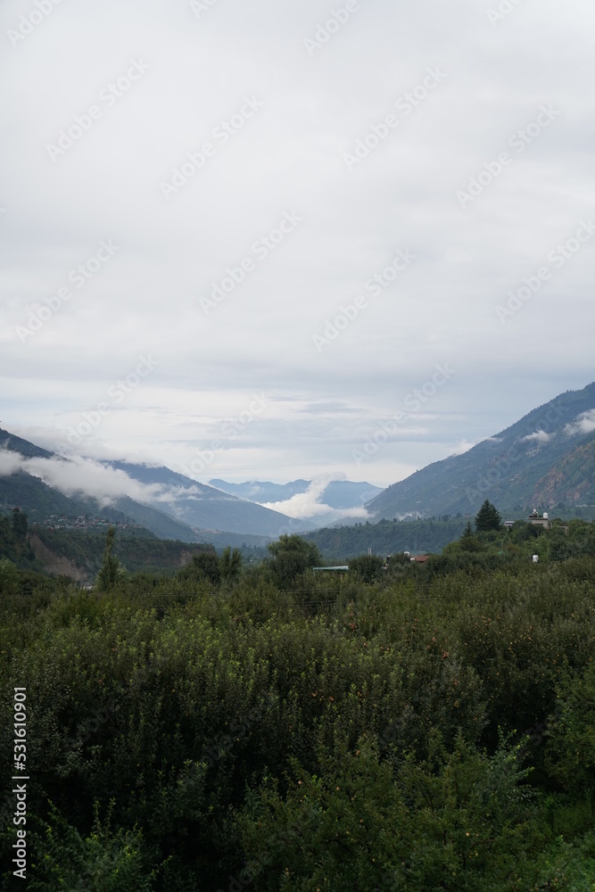 landscape with clouds landscape with clouds