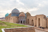Shahi Zinda Memorial Complex. Samarkand city, Uzbekistan.