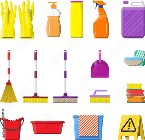 Cleaning service and supplies