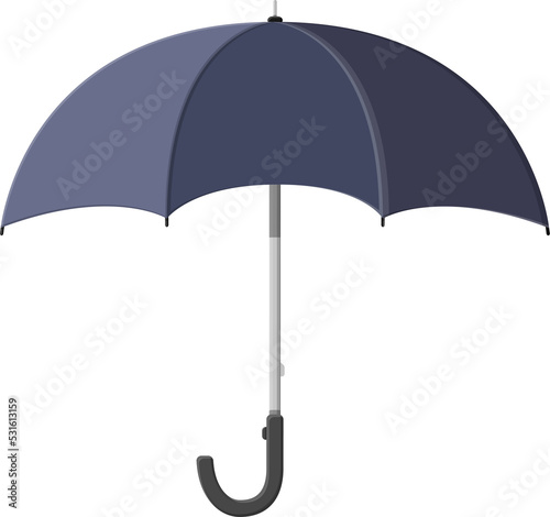 Classic black umbrella