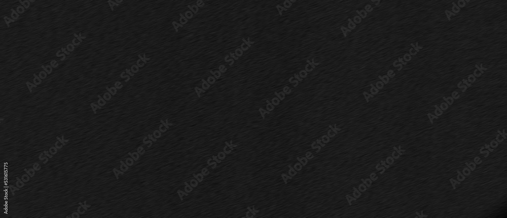 Panoramic black metal background and texture