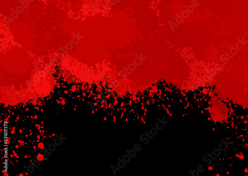 Blood splatter background - ideal for halloween