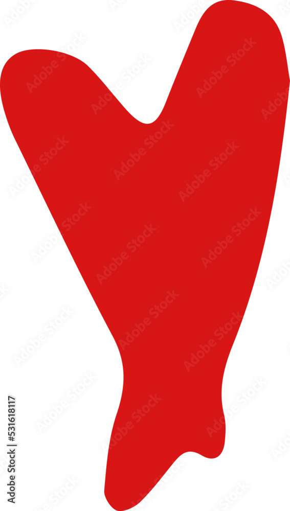 Obraz premium heart vector design illustration isolated on transparent background