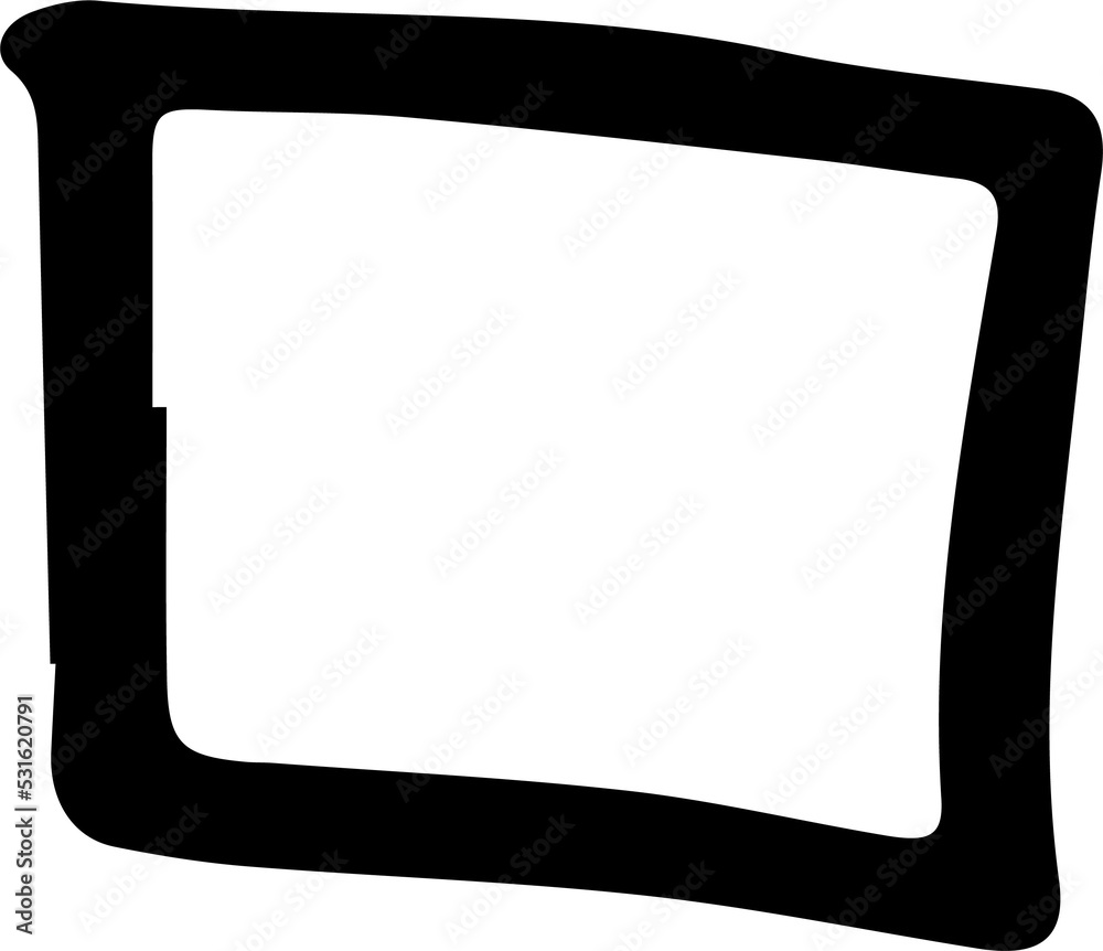 square box design illustration isolated on transparent background square box design illustration isolated on transparent background