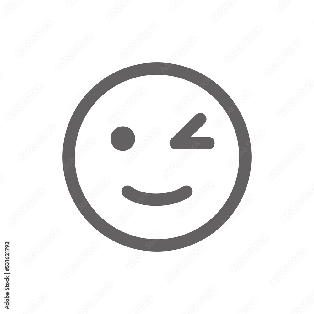 ok emoji icon . Perfect for website or social media application. vector sign and symbol ok emoji icon . Perfect for website or social media application. vector sign and symbol