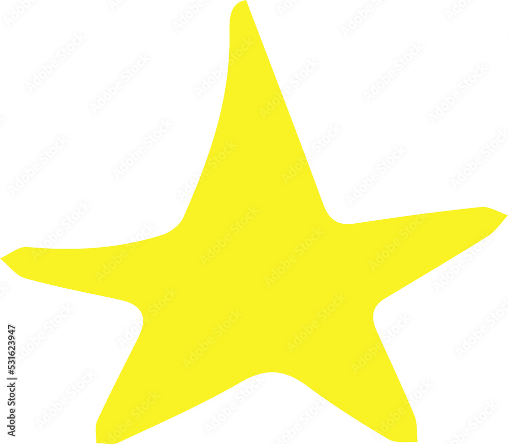 star design illustration isolated on transparent background star design illustration isolated on transparent background