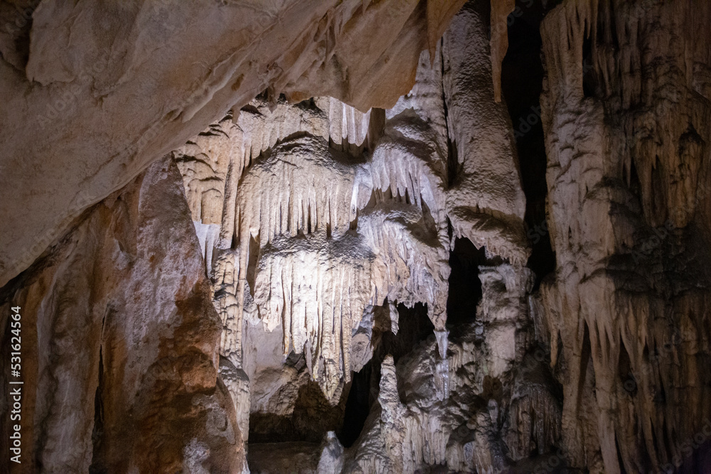 Cerovacke caves in Croatia landscape