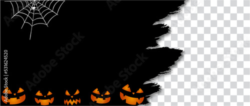 halloween card with pumpkin