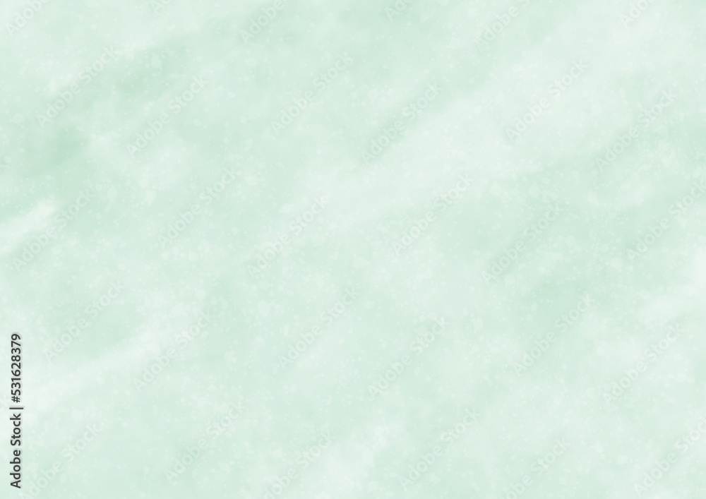 Obraz premium パステルカラーな黄緑の水彩風の背景素材