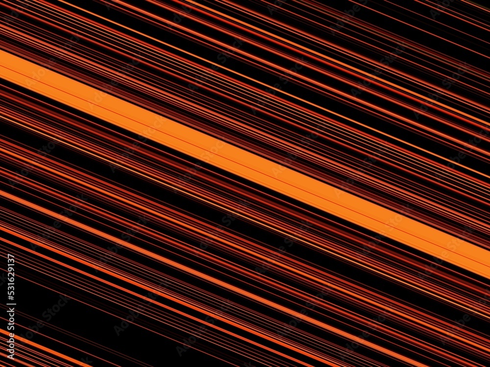 diagonal parallel stripes of different sizes in orange and gold on a black background diagonal parallel stripes of different sizes in orange and gold on a black background
