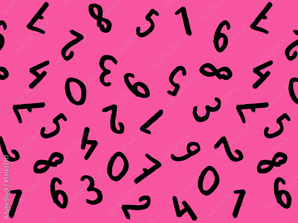 template with the image of keyboard symbols. a set of numbers. Surface template. purple background template with the image of keyboard symbols. a set of numbers. Surface template. purple background