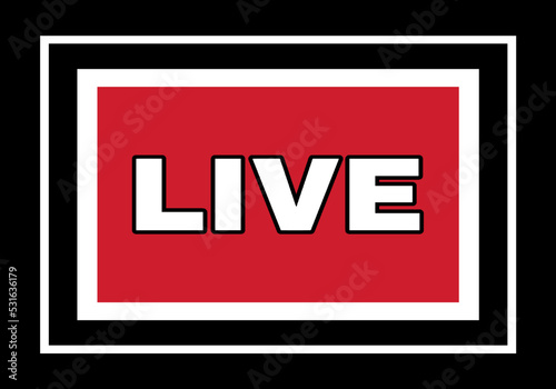 live broadcast illustration vector live news 