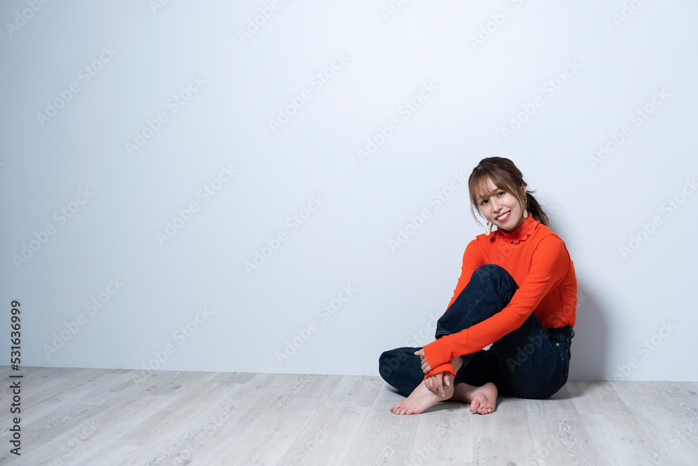 クールな女性ポートレート クールな女性ポートレート
