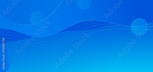blue background with border style