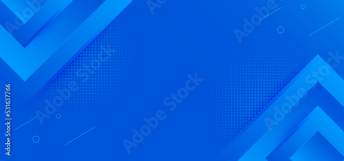 blue background with border style