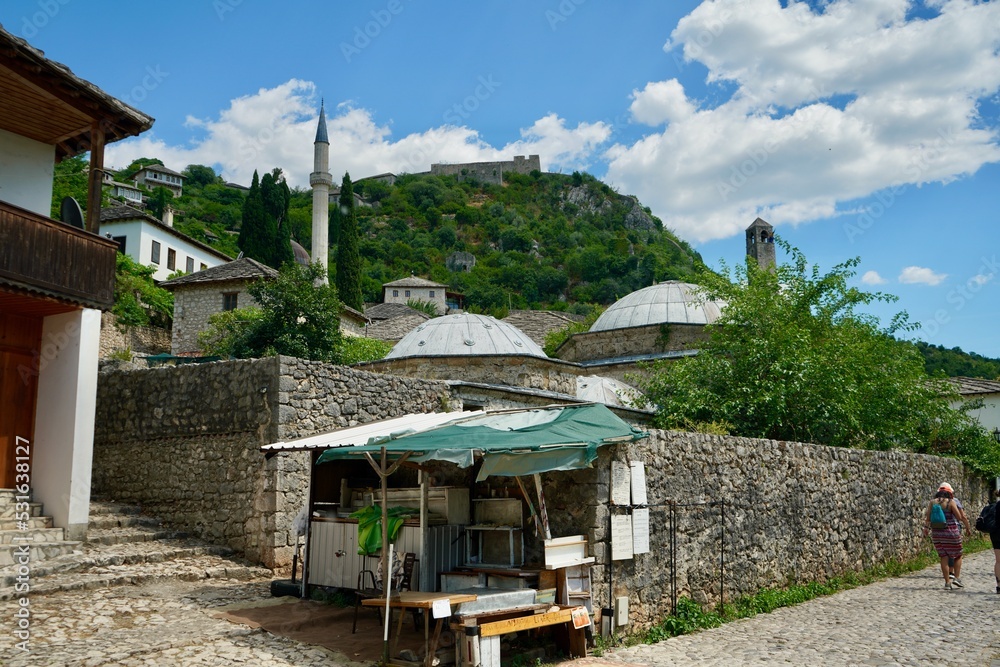 Fototapeta premium Pocitelj Bosnia and Herzegovina 2022 June
