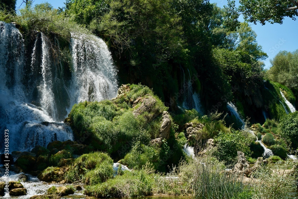 Obraz premium Kravice Falls Bosnia and Herzegovina 2022 June