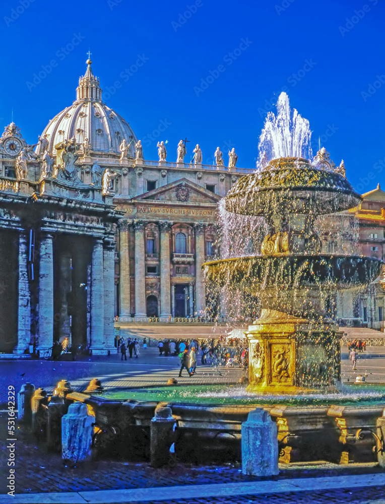 St.Peter's Square, Rome, Italy